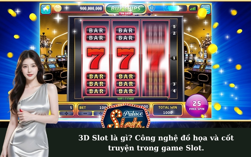 3D Slot là gì? Công nghệ đồ họa và cốt truyện trong game Slot.