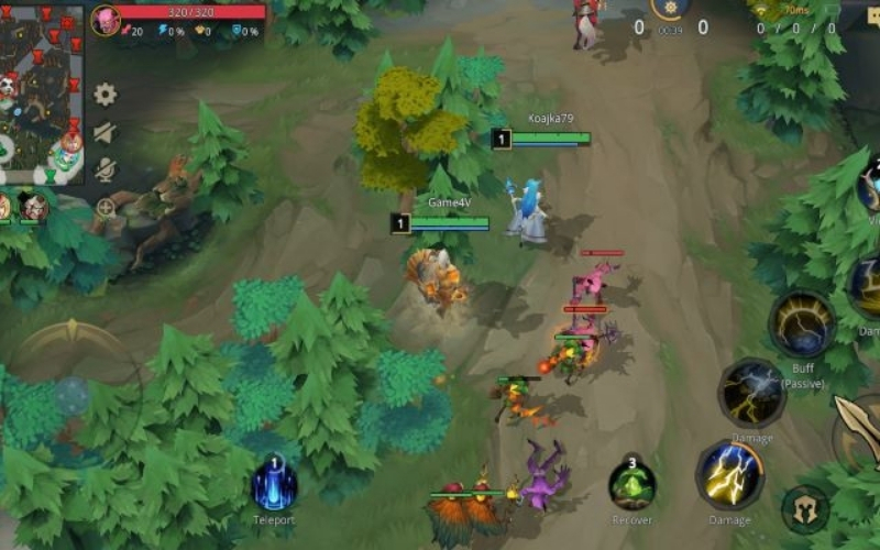 Cơ chế Fog of War và tầm quan trọng kiểm soát tầm nhìn trong MOBA.