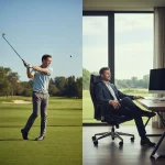 Cách lắp ghế xoay văn phòng đúng kỹ thuật giúp Golfer bảo vệ cột sống