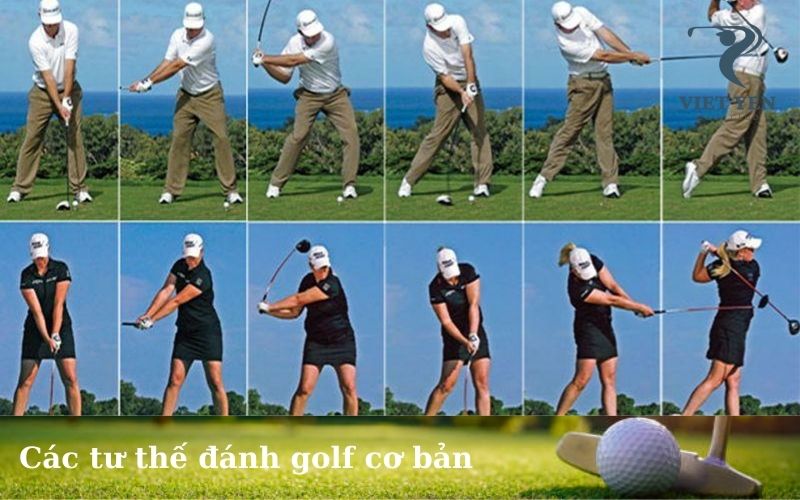 Các tư thế đánh golf cơ bản