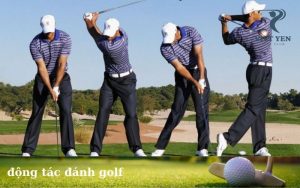 động tác đánh golf