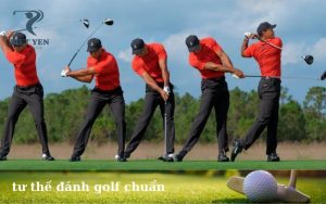 tư thế đánh golf chuẩn