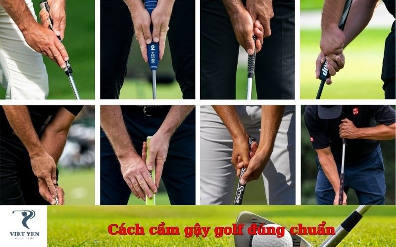 Cách cầm gậy golf đúng chuẩn