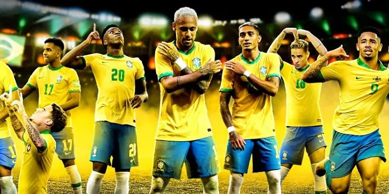 Sao trẻ Brazil khởi động trước trận đấu