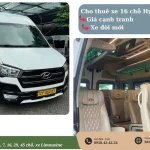 Thuê Xe 16 Chỗ Tại TP.HCM Tiết Kiệm Và Chuyên Nghiệp