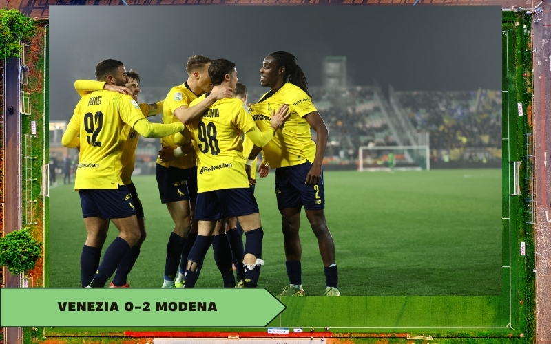 Venezia 0-2 Modena